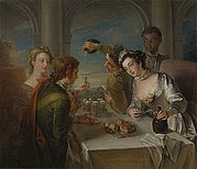 Philip Merciers "The Sense of Taste" (1744-1747)